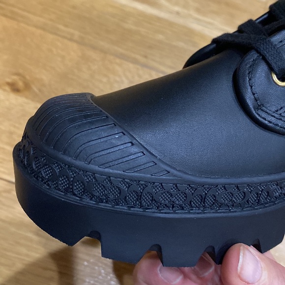 Coach Trooper Mid Top Womens leather Boots .$240 - Picture 10 of 10